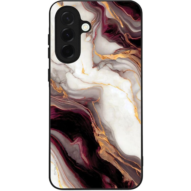Θήκη Samsung Galaxy A36 5G - Sonique Marble Series - Μπορντό