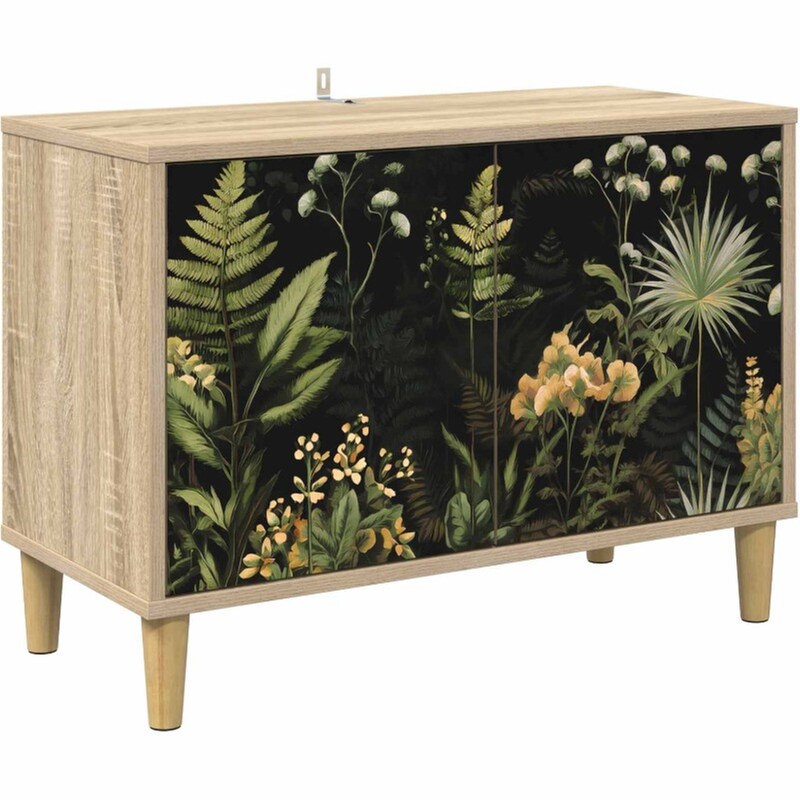 Έπιπλο Τηλεόρασης VidaXL RHENEN 69 x 33 x 50 cm - Sonoma Δρυς
