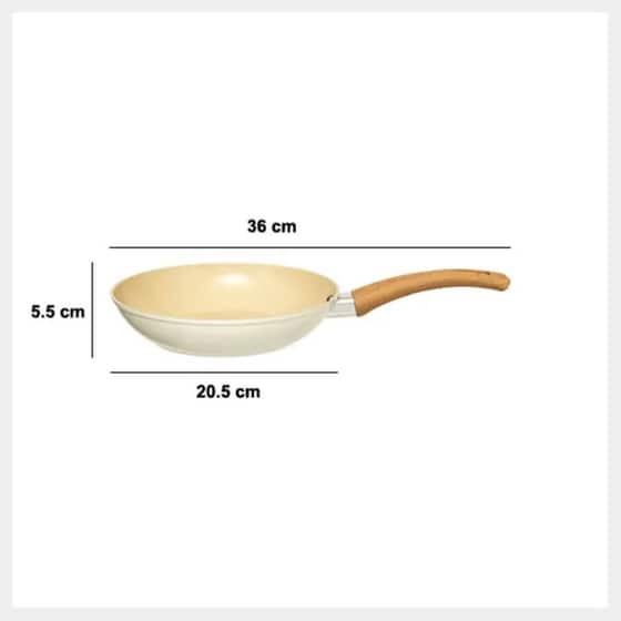 Τηγάνι 5FIVE 204600 20.5 cm Μπεζ image 2
