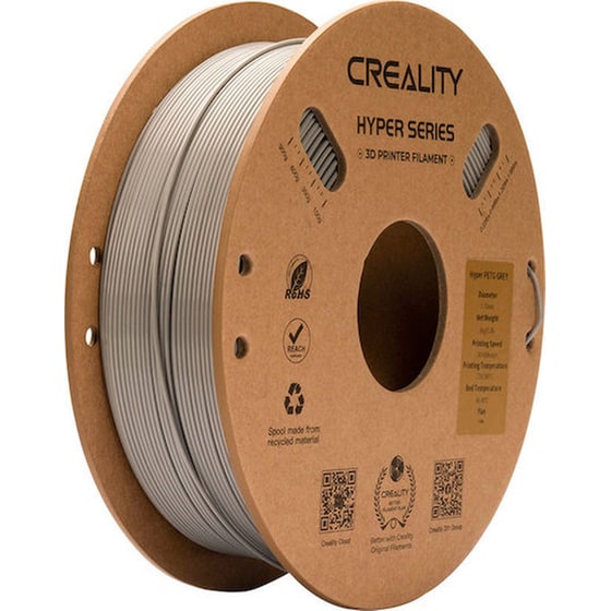 Creality Νήμα 3D Εκτυπωτή PETG 1kg 1.75mm - Γκρι image 0