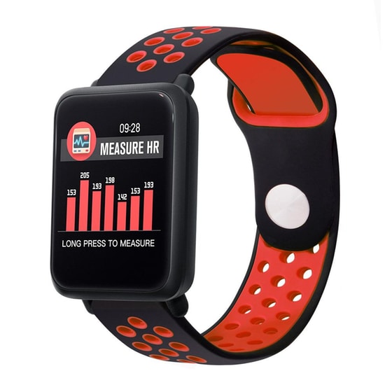 Smartwatch Colmi M28 42mm - Μαύρο/Κόκκινο image 0