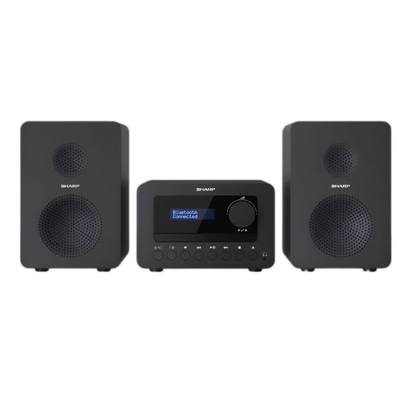Ηχοσύστημα Sharp XLB520DBK 2.0 - Μαύρο image 0