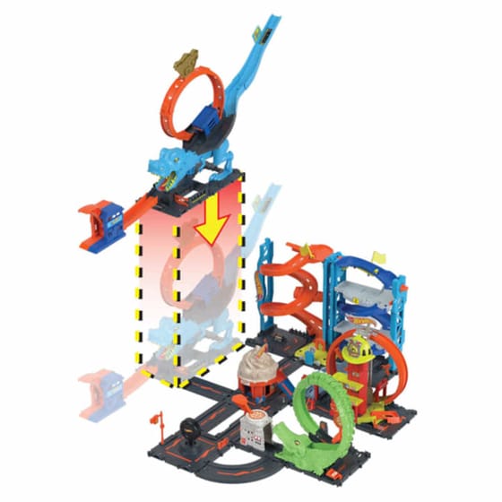 Hot Wheels City Πίστα T-Rex (Mattel) image 5