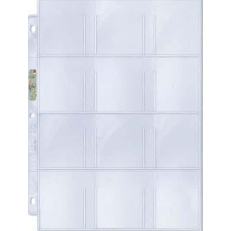 ULTRA PRO Ultra Pro 12-pocket Platinum Σελίδες Αποθήκευσης Καρτών
