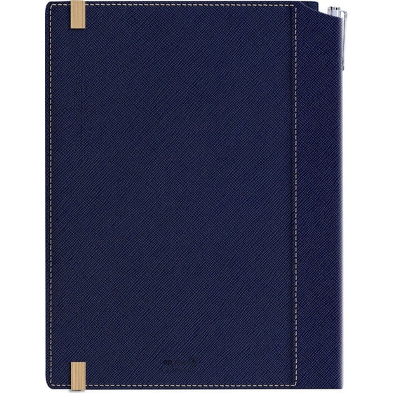 Ημερολόγιο Ημερήσιο 2026 Θεοφύλακτος 12M Borneo Saffiano Μπλε image 3