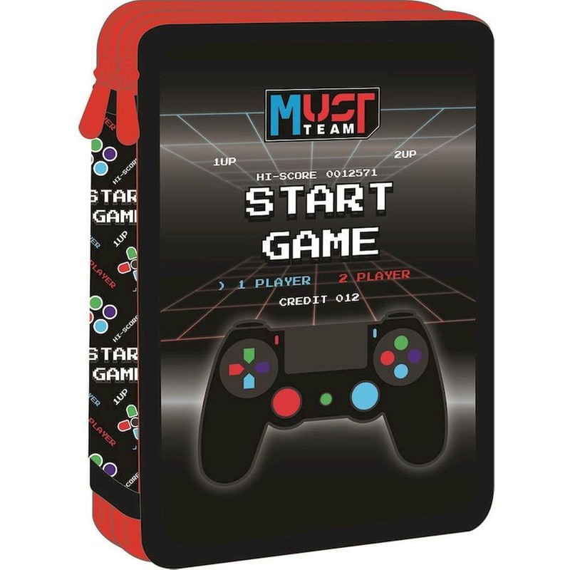 Κασετίνα Διπλή Γεμάτη Must Team Start Game
