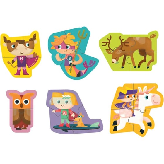 Παιδικό Παζλ Oddy At Sea Supermythos (2/3/4 Κομμάτια) image 2