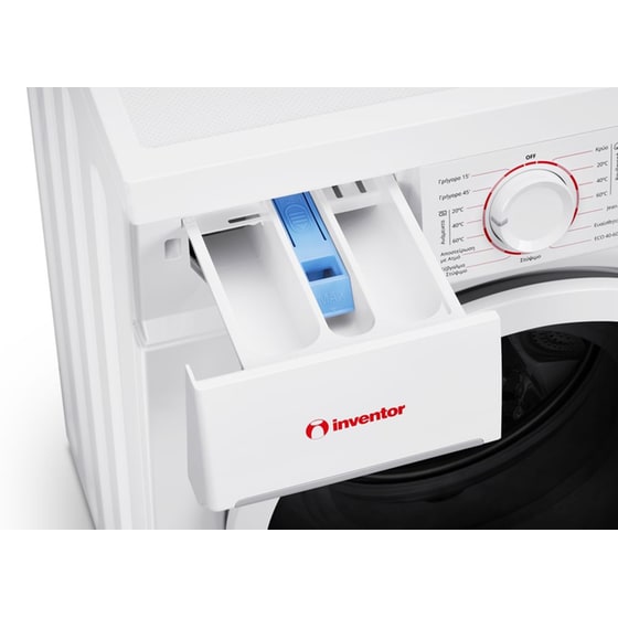 INVENTOR GL9014AW 9 kg 1.400 Στροφές Λευκό Πλυντήριο Ρούχων image 6