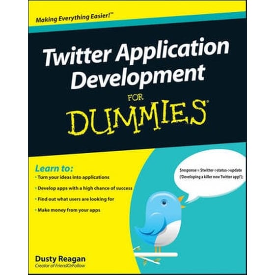 Twitter Application Development For Dummies image 0