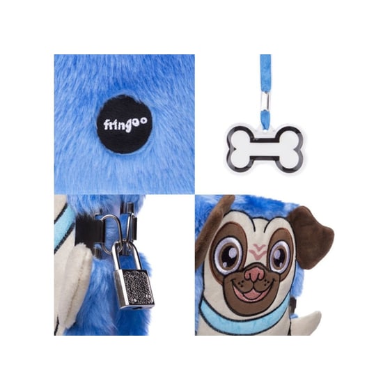 Σημειωματάριο Fringoo Plush Pug Dog image 3