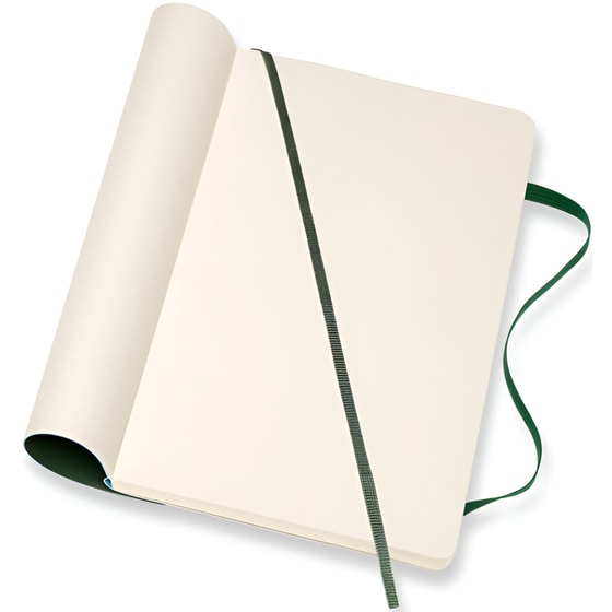 Σημειωματάριο Moleskine Plain Large Πράσινο (1 Τεμάχιο) image 1