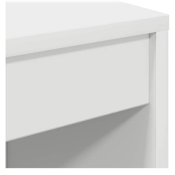 Γραφείο VidaXL 145,5x40x127 cm - Λευκό (2 τεμ.) image 9
