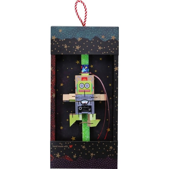 Λαμπάδα Synchronia Ξύλινο&nbsp;Ρομπότ&nbsp;Πράσινο image 0