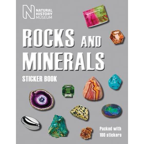 Rocks and Minerals Sticker Book image 0