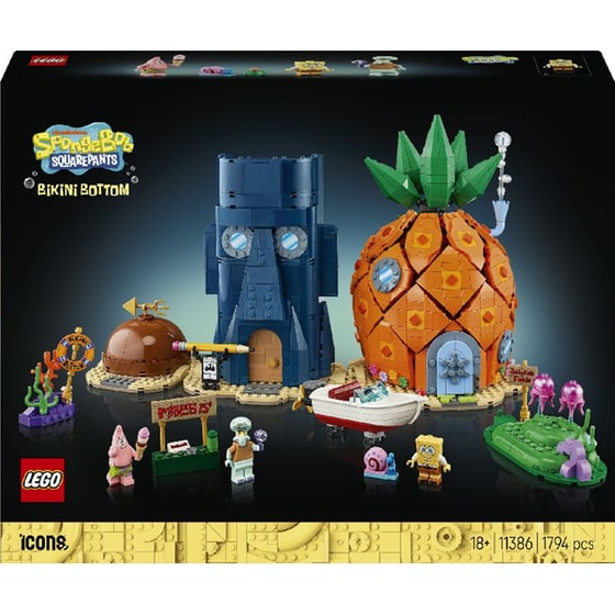 LEGO® Icons SpongeBob SquarePants: Bikini Bottom (11386) image 0