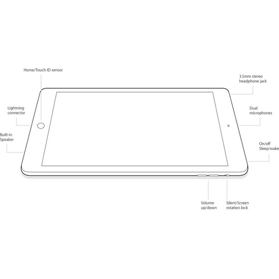 Apple iPad mini 3 - 7.9" 16GB 4G Silver image 4