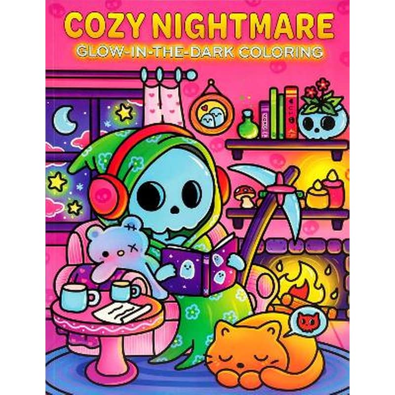 Cozy Nightmare Glow-in-the-Dark Coloring
