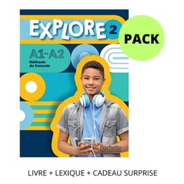 Explore 2 Pack (Livre + Lexique + Cadeau Surprise)