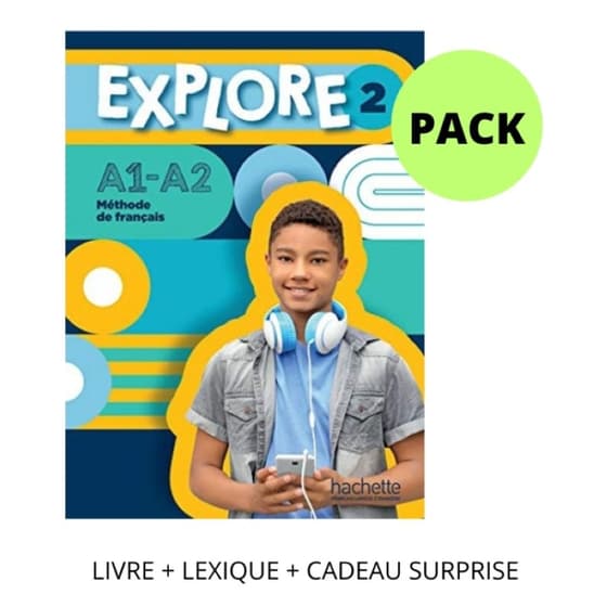 Explore 2 Pack (Livre + Lexique + Cadeau Surprise) image 0