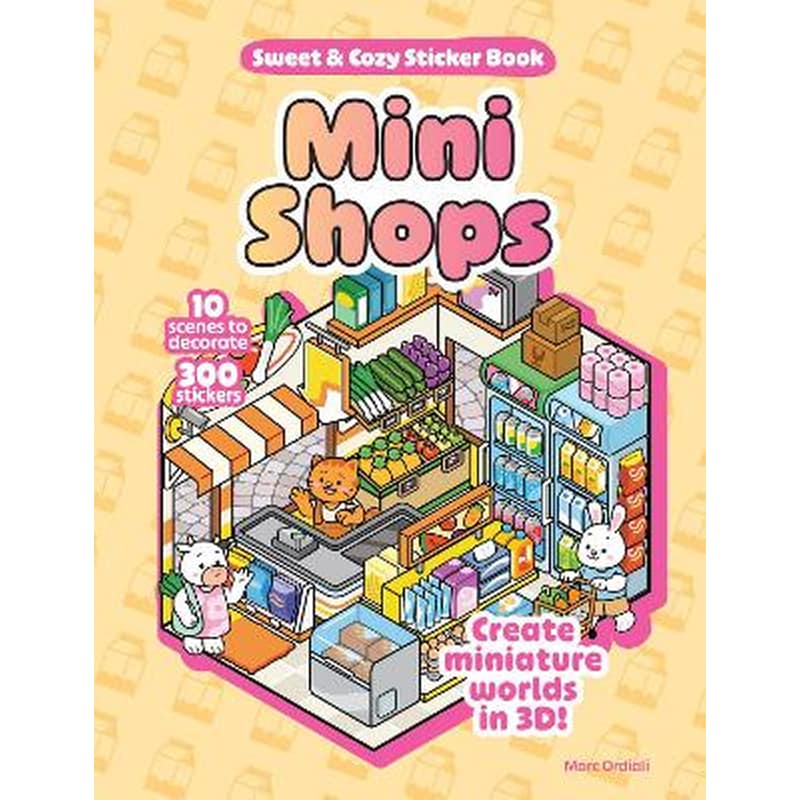 Mini Shops Sweet Cozy Sticker Book