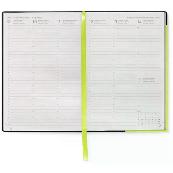 Ημερολόγιο Εβδομαδιαίο Legami 2026 12Μ Medium Chartreuse image 3