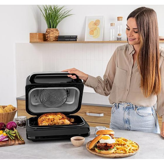 CECOTEC Cecofry FireDome 6000 CEC-04951 2400 W 6 L Μαύρο Φριτέζα Αέρος image 7
