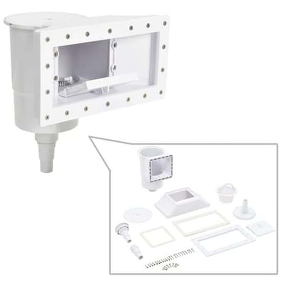 Vidaxl Skimmer Πισίνας Με Φαρδύ Στόμιο Σετ 11 Τεμ. 34,3x25x30,5 Εκ. image 1