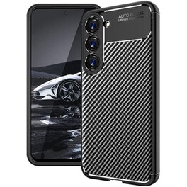 Θήκη Samsung SM-S916B/DS Galaxy S23+ 5G - Ancus Autofocus Carbon Fibe - Μαύρο