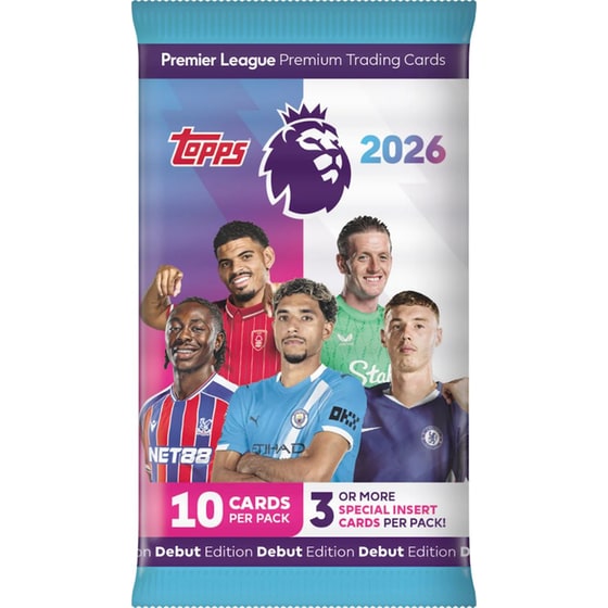 Topps Κάρτες Premier League 2026 Trade Pack image 0