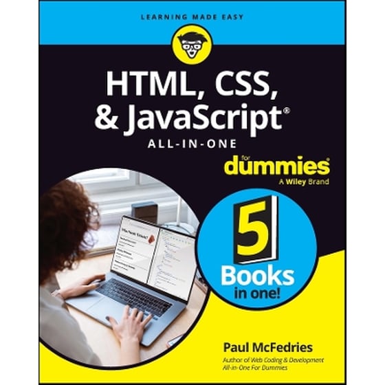 HTML, CSS, & JavaScript All-in-One For Dummies image 0