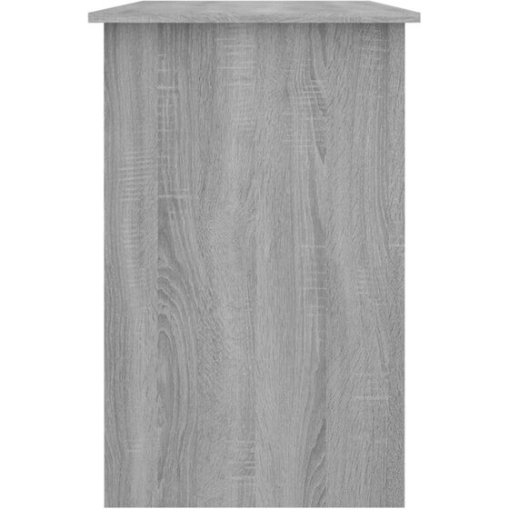 Γραφείο VidaXL από Επεξεργασμένο Ξύλο 100x50x76 cm - Γκρι Sonoma image 4