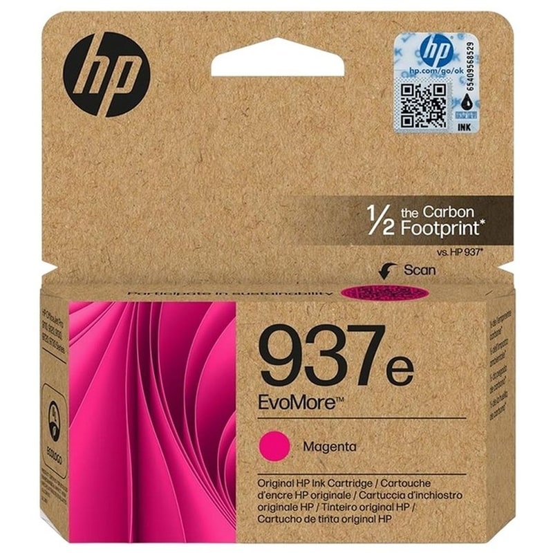 HP HP 937Ε Ματζέντα Μελάνι Εκτυπωτή 4S6W7NE