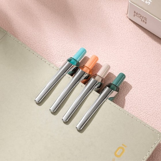 Σετ Στυλό Nusign Με Κουμπί Gel 0.5mm - 12 Τεμάχια image 2