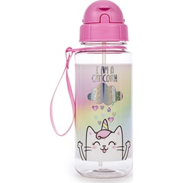 Παγούρι με Καλαμάκι Dream Pop Caticorn 414 ml