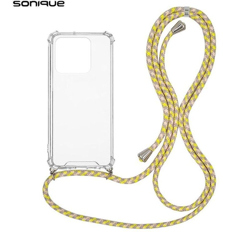 Θήκη Xiaomi Redmi Note 12 Pro Plus - My Colors Carryhang Liquid Silicone Strap - Ροζ