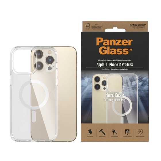 Θήκη Apple iPhone 14 Pro Max - PanzerGlass HardCase Magsafe - Transparent image 2
