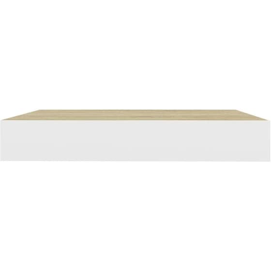 Ράφια Τοίχου VidaXL από MDF 23x23.5x3.8 cm 2 Τμχ - Δρυς /Λευκό image 6