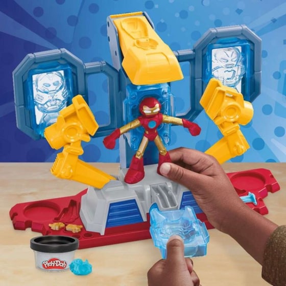 Hasbro Play-Doh Marvel Iron Man Armor Maker Lab image 11