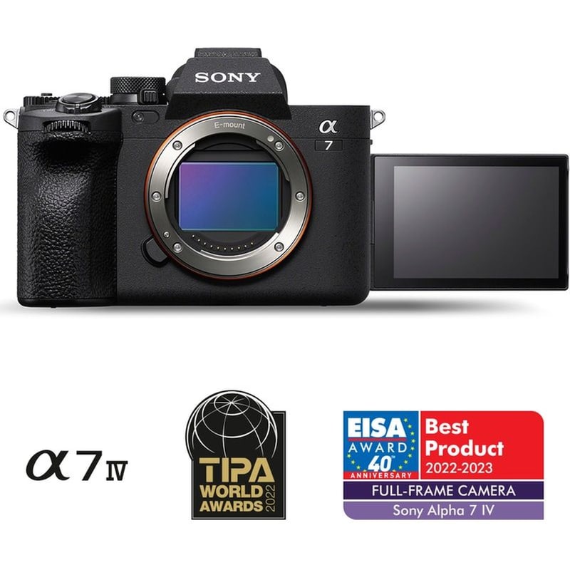 SONY Φωτογραφική Μηχανή Sony a7 IV Φακός 28-70mm (ILCE7M4BKB) - Μαύρο