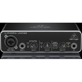 Κάρτα Ήχου Behringer U-Phoria UMC22