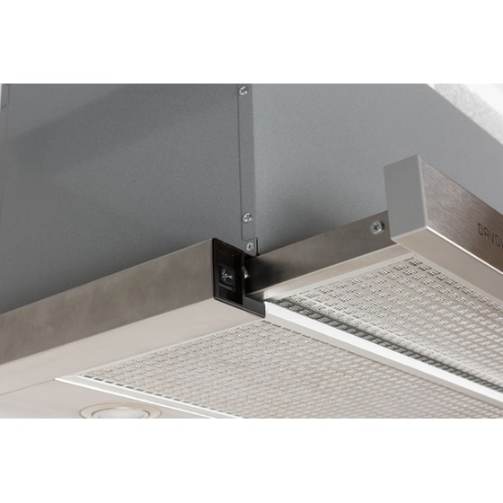DAVOLINE VENTUS 060 GR-IX 60 cm Inox Απορροφητήρας Συρόμενος image 2