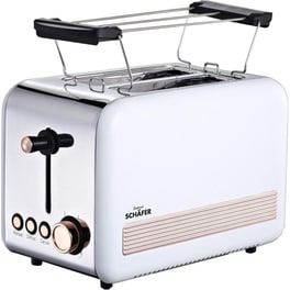 SCHAFER 74184 2 Θέσεων 850 W Λευκό Φρυγανιέρα