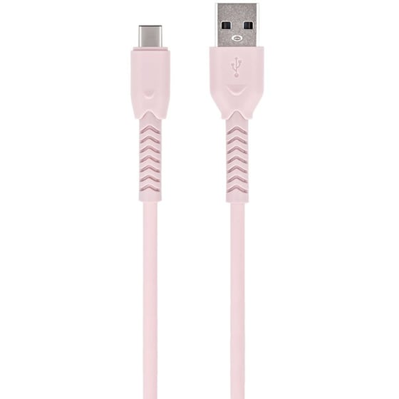 Καλώδιο Φόρτισης Maxlife MXUC-04 USB-Α σε USB-C 1.0m - Pink image 0