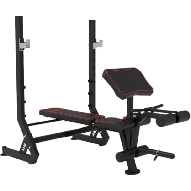 AMILA Ρυθμιζόμενος Πάγκος Γυμναστικής Amila 109x186cm - Μαύρος