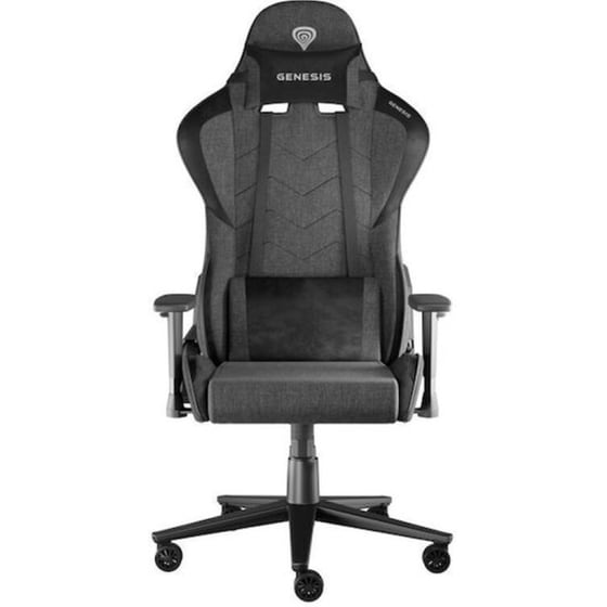 Gaming Καρέκλα Genesis Nitro 550 G2 Υφασματινη/Δερμάτινη Μαύρη/Γκρι image 2