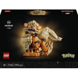 LEGO® Pokémon™ Arcanine Pokémon Figure Building Set (72160)