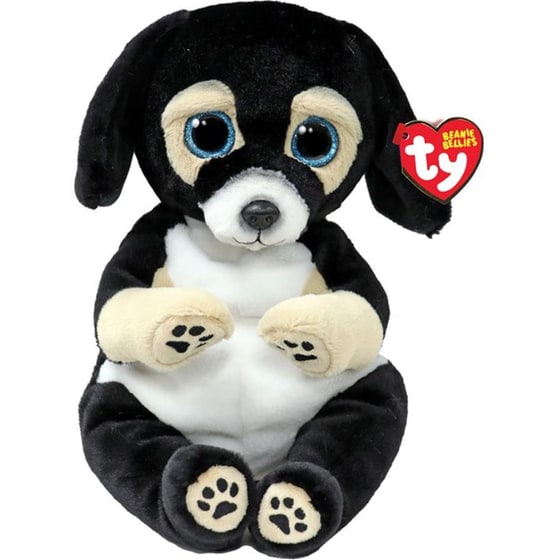 Λούτρινο TY Beannie Bellies Ranger Σκύλος Ασπρόμαυρος (23cm) image 0