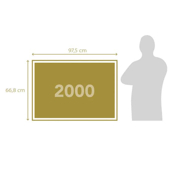 Παζλ Clementoni Museu Μποτιτσέλι Γέννηση Αφροδίτης (2000 Κομμάτια) image 4