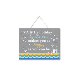 Διακοσμητική Πινακίδα WPL Holiday By The Sea