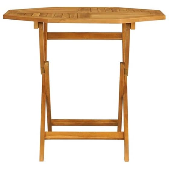 Vidaxl Σετ Τραπεζαρίας Κήπου 5 Τεμαχίων Από Μασίφ Ξύλο Teak image 3